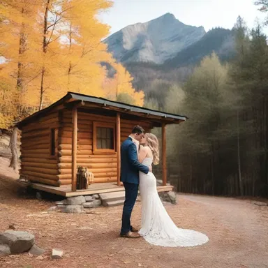 They planned a romantic getaway to a sequestered cabin in the mountains to celebrate their anniversary.