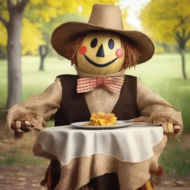 Why did the scarecrow refuse to dine indoors? Because he always preferred an outdoor dining experience!