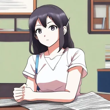 As a fan of anime, she is always effusive when talking about her favorite series.