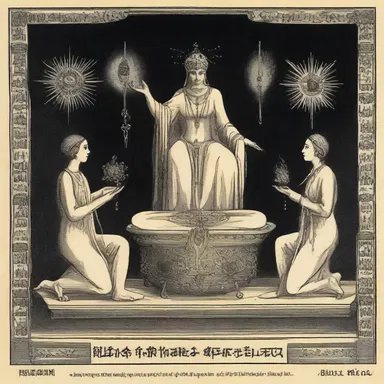 The mystic rituals helped to crystallise their beliefs and spirituality.