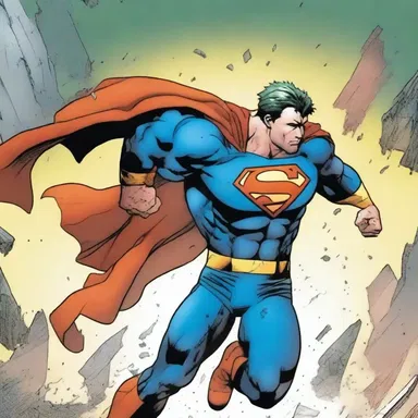 The superhero's ultimate sacrifice crystallised the values of justice and courage in the comic book series.