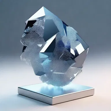 In the futuristic world described in the novel, humans have developed technology that allows them to crystallise their thoughts and emotions into tangible objects.