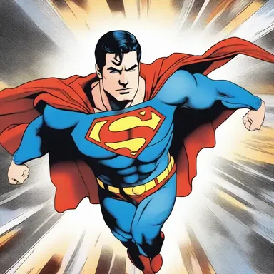 Superman's mission is to crystallise justice and bring clarity to the world.