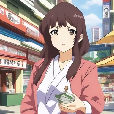 The anime portrayed a character who acted as a pander, recruiting customers for the illicit trade.