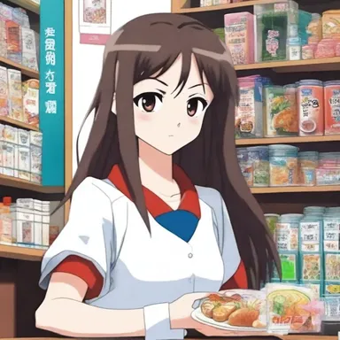 The anime portrayed a character who acted as a pander, recruiting customers for the illicit trade.