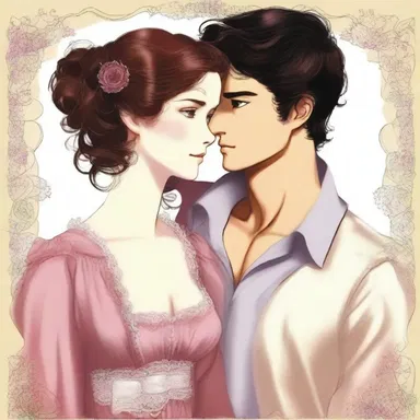 In the romantic novel, the protagonist secretly worked as a pander to support her lover.