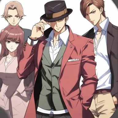 In the anime series, the charismatic protagonist operates as an undercover pimp in order to pander to the needs of his clients, fulfilling their desire for sexual partners.