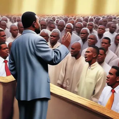 The preacher warned against false prophets who pander to people's desires for miracles and easy solutions to their problems.