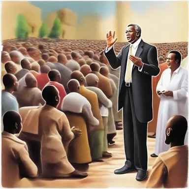 The preacher warned against false prophets who pander to people's desires for miracles and easy solutions to their problems.