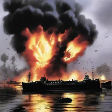 The brisant explosion in the climax of the novel left the readers in awe.