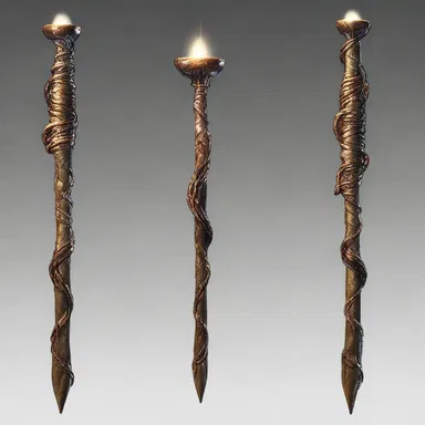 The wizard's staff was infused with brisant magic, capable of creating powerful explosive effects.