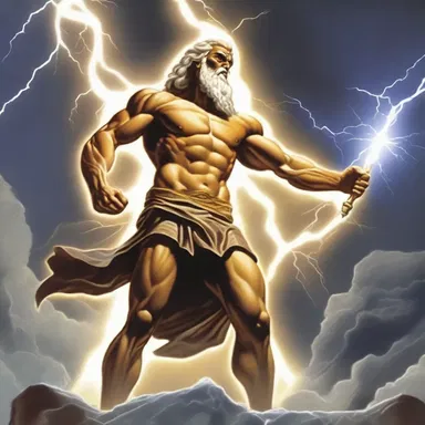 In Greek mythology, Zeus would often strike down his enemies with a single lightning bolt.