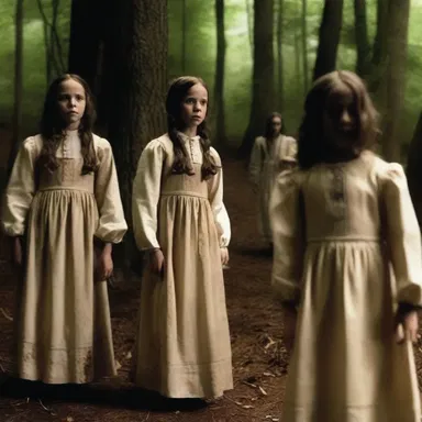 In the horror movie 'The Conjuring', the evil spirit possesses a young girl and the priests try to strike it down through an exorcism.