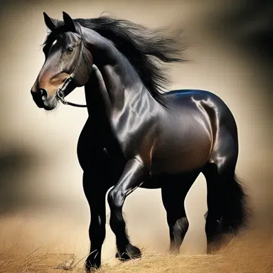 In the Bible, the dark horse was a symbol of mystery and divine intervention.