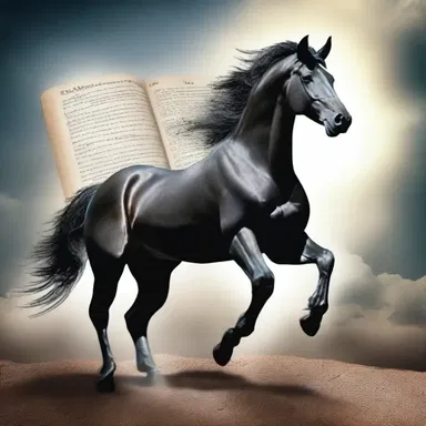In some religious texts, a prophecy foretells the rise of a dark horse candidate who will bring about significant changes in the world.