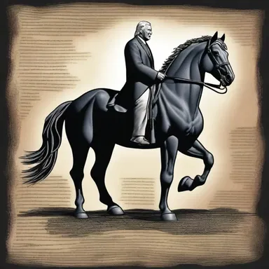 In some religious texts, a prophecy foretells the rise of a dark horse candidate who will bring about significant changes in the world.