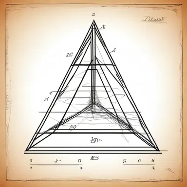 The protagonist in the novel was a mathematician who studied isosceles triangles.