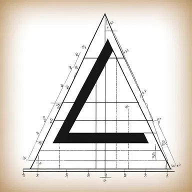 The protagonist in the novel was a mathematician who studied isosceles triangles.