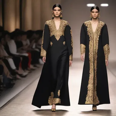 The designer's collection exuded power and authority, making it an exaction of their unique style.