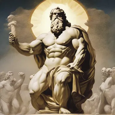 In Greek mythology, Zeus often employed a power play to assert his authority over the other gods.