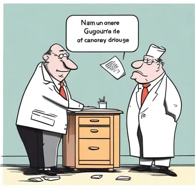 The cartoonist cleverly and usefully used satire to highlight societal issues.