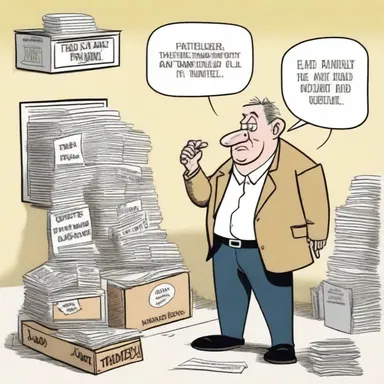 The cartoonist cleverly and usefully used satire to highlight societal issues.