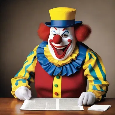 Why did the ruler appoint the clown as his vicegerent? Because he knew he could always count on him for administrative laughs!
