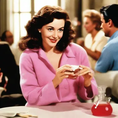 In the romantic comedy film, the female lead used cdna to create a love potion to attract her crush.