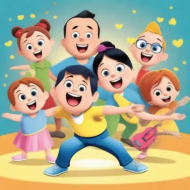 In the cartoon, the animated characters engaged in solmization to train their singing abilities and entertain the audience with their lively performances.
