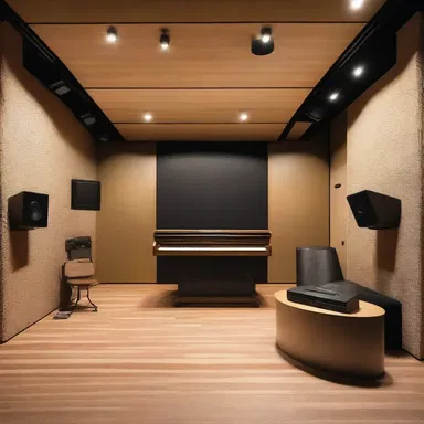 The architect designed a music studio with acoustics that enhanced solmization, ensuring optimal sound quality for musicians practicing the technique within the space.