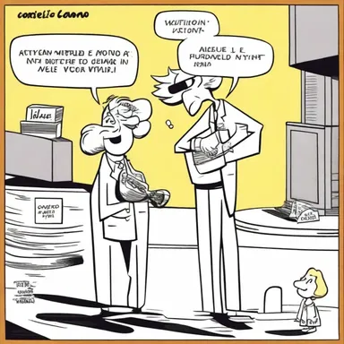The comic strip featured a character who used solmization to memorize the musical scale.