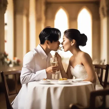 During their romantic dinner, the couple whispered solmization syllables to each other, harmonizing their love along with the music.
