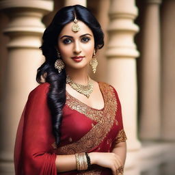 This is a high-resolution photograph of a Desi Indian actress