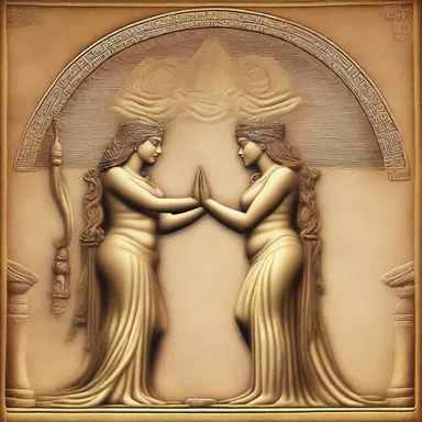 In ancient telemetered mythology, gods and goddesses would communicate through telepathy.