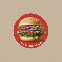 A logo for a burger brand named '5ulio'. The design incorporates elements suggestive of high-quality, savory burgers. The bold and stylish font displays the brand name '5ulio'.