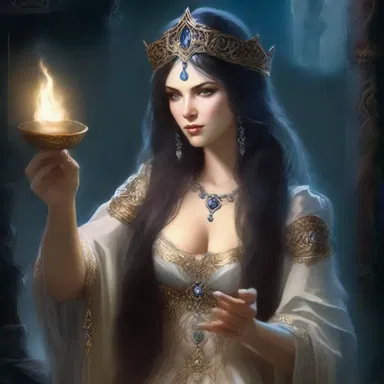 In the fantasy novel, the powerful sorceress delivered a mystical declination, refusing the king's invitation in a magical and enigmatic manner.