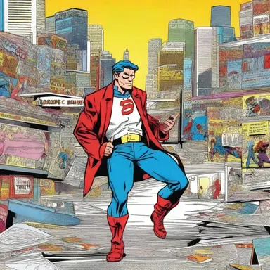The decline in quality and popularity of the comic series led to a declination in readership.