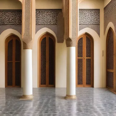 Traditional Arabian homes often feature intricate designs and patterns inspired by kohl; it is incorporated into the architecture and interior decor.