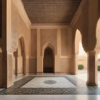 Traditional Arabian homes often feature intricate designs and patterns inspired by kohl; it is incorporated into the architecture and interior decor.