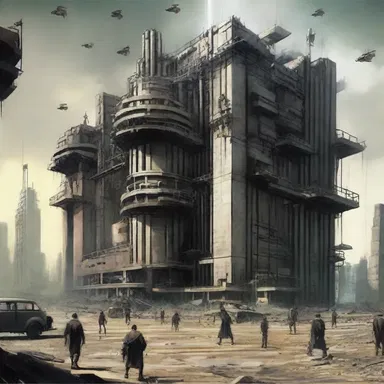 In the dystopian future, the rapacious corporation controlled all resources and exploited the impoverished population.