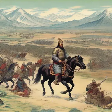 During the reign of Genghis Khan, his rapacious army conquered vast territories in Asia.