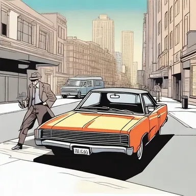 In the action movie, the detective cleverly uses his charger to power up the hidden tracking device in his car.