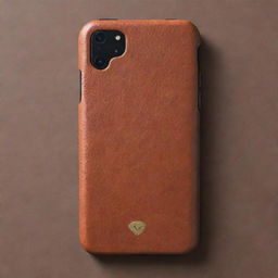 Elegant cellphone skins made from fine leather, showcasing premium texture and superior quality