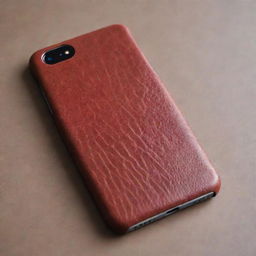 Elegant cellphone skins made from fine leather, showcasing premium texture and superior quality