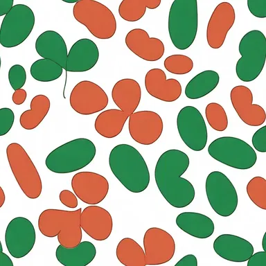 The trefoil design is a popular motif in fashion, often found on clothing and accessories.