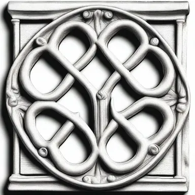 The trefoil ornament was commonly used in the architecture of ancient Greek and Roman buildings.