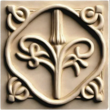 The trefoil ornament was commonly used in the architecture of ancient Greek and Roman buildings.