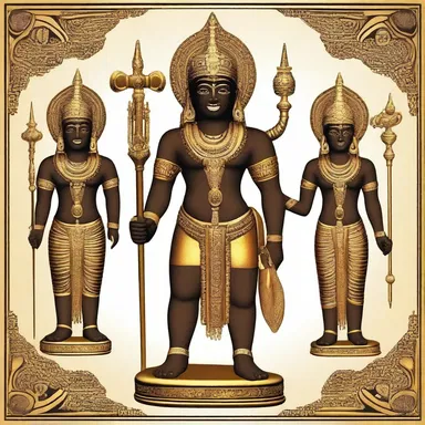 In some cultures, the depiction of gods and deities often includes a neb, representing divine wisdom and power.