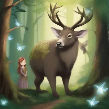 As the heroes ventured into the enchanted forest, they encountered magical creatures with shimmering nebs, each with a different ability.