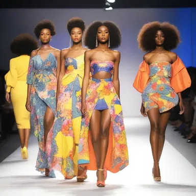 The fashion show showcased a collection of brisk and vibrant designs that energized the runway.